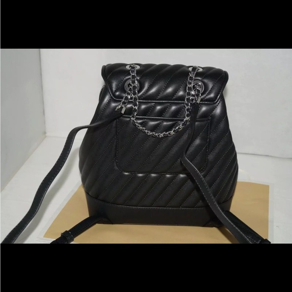 Michael Kors Rose Medium Chain Backpack - Picture 3 of 5